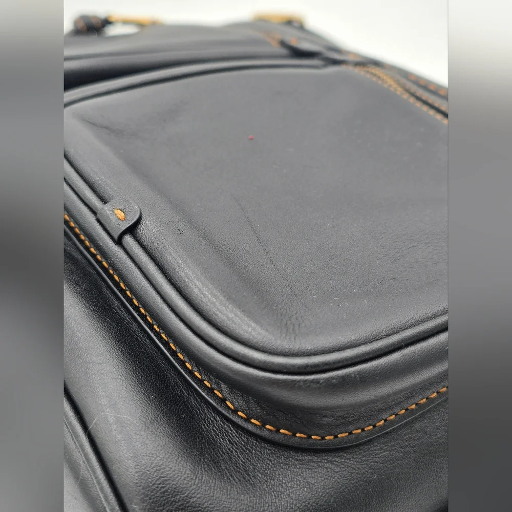 Coach Glovetanned Leather Andy Crossbody, EUC, Black - Picture 14 of 16